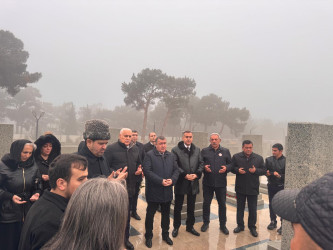 Vətən Müharibəsi şəhidi  Səfərov Hikmət İldırım oğlunun məzarı rayon ictimaiyyəti tərəfindən ziyarət olunub