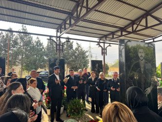 Vətən Müharibəsi şəhidi Rəfiyev Ülvi Rəfail oğlunun  məzarı ziyarət olunub