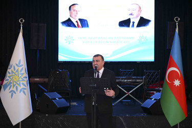 YAP Xətai rayon təşkilatının təsis edilməsinin 33-cü ildönümü qeyd olunub+VİDEO