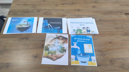 Xətai rayonunda su ehtiyatlarından səmərəli istifadə ilə bağlı maarifləndirici tədbir keçirilib