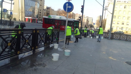 14 mart tarixində Xətai rayonunda təmizlik və abadlıqla bağlı iməclik keçirilib