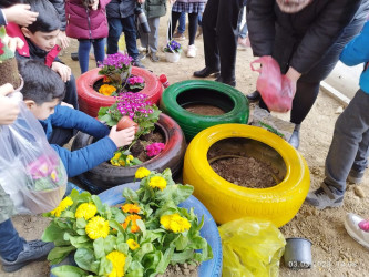 Xətai rayonunda “Novruz bayramını təmiz şəhərlə qarşılayaq” devizi ilə ümumrayon iməciliyi keçirilir
