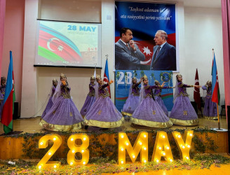 Xətai rayonu təhsil müəssisələrində "28 may- Müstəqillik Günü" münasibətilə silsilə tədbirlər keçirilib