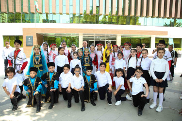Xətai rayonunda VI “Azərbaycanım” Respublika  Uşaq Rəsm Festivalı  keçirildi