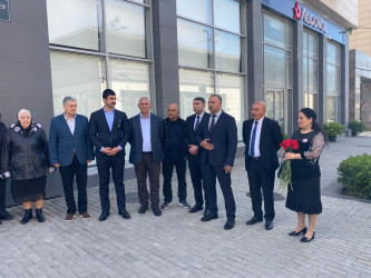 Xətai rayonunda Milli Qəhrəman Mirzəyev İlqar Anzor  oğlunun doğum günündə məzarı ziyarət olunub və adını daşıyan küçənin açılışı olub