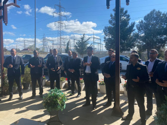 Vətən Müharibəsi şəhidləri Əsgərov Rüfət Mürvət oğlu və Rzayev Vüsal Tofiq oğlunun məzarları ziyarət olunub