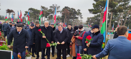 Vətən Müharibəsi şəhidi Abbasov Ceyhun Natiq oğlunun anım günü qeyd edilib