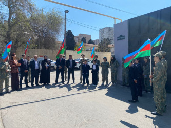 Xətai rayonunda Aprel şəhidi Niftalılı Rəşad Şakir oğlunun adını daşıyan küçənin açılışı olub