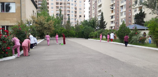 Xətai rayonunda təmizlik və abadlıqla bağlı növbəti iməclik keçirildi.