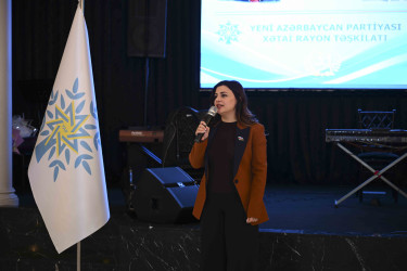 YAP Xətai rayon təşkilatının təsis edilməsinin 33-cü ildönümü qeyd olunub+VİDEO