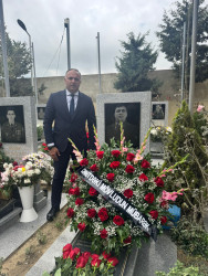 Vətən Müharibəsi şəhidi Mahmudov Tamerlan Fuad oğlu və Abdurrəhmanlı Sübhan Mahir oğlunun  məzarları  ziyarət olunub