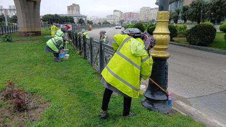 30.03.2026-cı ildə Xətai rayonunda təmizliklə bağlı iməclik keçirilib