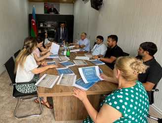 Xətai rayonunda  əhali arasında sosial işin təşkili və  mövcud sosial xidmətlər haqqında maarifləndirmə tədbirləri aparılmışdır