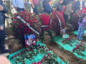 Birinci Qarabağ müharibəsində itkin düşmüş şəhid Bayramov Azər Zirəddin oğlu dəfn edilib