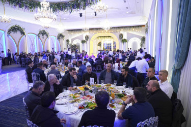 Xətai rayonunda İftar Süfrəsi təşkil olunub.+VİDEO