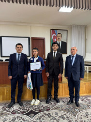 Xətai rayonunda “Heydər Əliyev və Azərbaycan tarixi” mövzusunda inşa müsabiqəsinin qalibləri müəyyənləşib