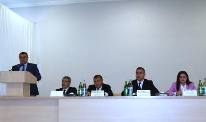 Xətai rayonunda akademik Zərifə xanım Əliyevanın anım gününə həsr olunmuş tədbir keçirilmişdir+VİDEO