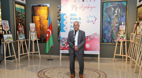 Xətai rayonunda “Azərbaycanım” Beynəlxalq VIII Uşaq və Gənc Rəsm Festivalı çərçivəsində müsabiqənin yekun sərgiləri keçirilib