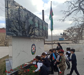 Vətən Müharibəsi şəhidi  İsmayılov Orxan Zöhrab oğlunun anım günü münasibətilə  59 saylı tam orta məktəbdə  anım tədbiri keçirilib.