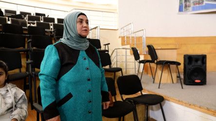 Rayon İcra Hakimiyyətinin başçısı 171 saylı tam orta məktəbdə vətəndaşlarla görüşdü