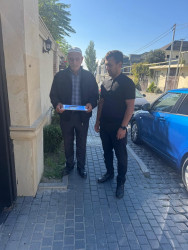 Xətai rayonunda su ehtiyatlarından səmərəli istifadə ilə bağlı maarifləndirici tədbir keçirilib