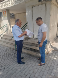 Xətai rayonunda  əhali arasında sosial işin təşkili və  mövcud sosial xidmətlər haqqında maarifləndirmə tədbirləri aparılmışdır