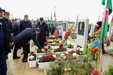 Vətən Müharibəsi şəhidləri Ağalarlı Toğrul Daşqın oğlunun, Əliyev Rüfət Füzuli oğlunun və Vətən Müharibəsi Qəhrəmanı İbrahimli Adil Asəm oğlunun anım günü qeyd edilib