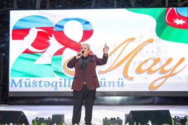 Xətai rayonunda "28 may- Müstəqillik Günü"nə həsr edilmiş bayram konserti təşkil olunub+VİDEO