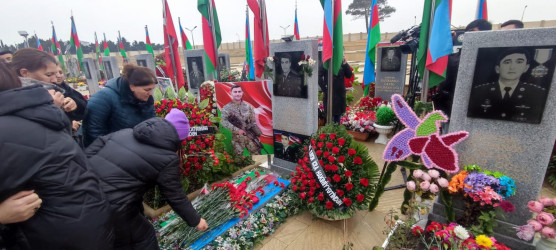 Vətən Müharibəsi şəhidi Abbasov Ceyhun Natiq oğlunun anım günü qeyd edilib