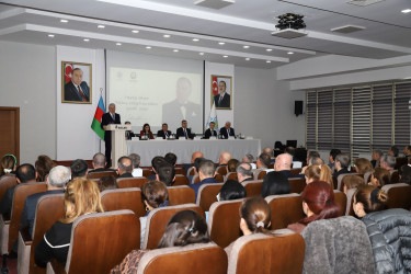 Xətai rayonunda Ulu Öndər Heydər Əliyevin anım günü ilə əlaqədar “Vətənə, xalqa həsr edilən şərəfli ömür” mövzusunda tədbir keçirilib