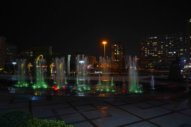 Xətai rayonunda Novruz abu-havası +VİDEO