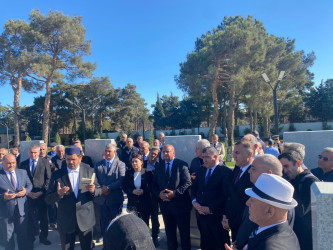 Vətən Müharibəsi şəhidləri Əsgərov Rüfət Mürvət oğlu və Rzayev Vüsal Tofiq oğlunun məzarları ziyarət olunub