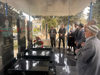 Vətən Müharibəsi şəhidi Məmmədov Rəşad Asif oğlunun xatirəsi anıldı