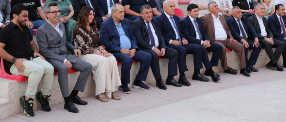 Xətai rayonunda  Heydər Əliyev adına istirahət parkının amfiteatr səhnəsində  Xalq artisti Rasim Balayevlə görüş və “Kino həftəsi”nin açılış mərasimi baş tutub.