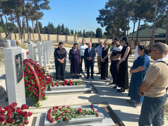 Milli Qəhrəman Mirzəyev İlqar Anzor oğlunun məzarı  ziyarət olunub, xatirəsi yad edilib.