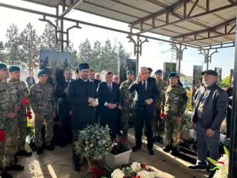 Vətən Müharibəsi şəhidləri Əliyev Rüfət Füzuli oğlu və İbrahimli Adil Əsəm oğlunun anım günündə  məzarları ziyarət olunub.