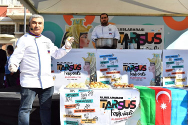 Xətai nümayəndə heyəti Xətai rayonu ilə qardaşlaşmış Tarsus şəhərində“1-ci  Beynəlxalq Tarsus Festivalı”nda iştirak edib