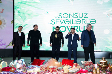 Xətai rayonunda "Sonsuz sevgilərlə Novruz"adlı konsert proqramı təşkil olunub