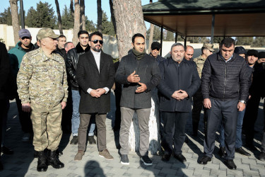 Şəhid Şükürlü Elvin Azad oğlunun xatirəsi anılıb