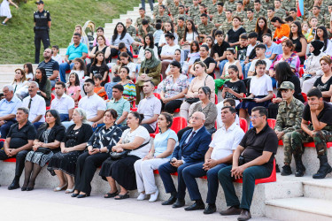 Xətai rayonunda Tovuz döyüşlərinə və Milli Qəhrəman İlqar Mirzəyevin 50 illik yubileyinə həsr olunmuş tədbir keçirilib+Video