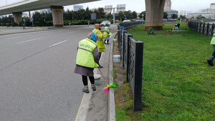30.03.2026-cı ildə Xətai rayonunda təmizliklə bağlı iməclik keçirilib