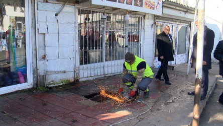 Xətai rayonunda qanunsuz küçə ticarətinin qarşısının alınması məqsədilə növbəti reydlər keçirilib