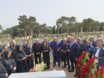 06.05.2025-ci il tarixdə 2023-cü ildə antiterror əməliyyatları zamanı şəhid olmuş Daşdəmirov Sahib Natiq oğlunun doğum günündə məzarı ziyarət edilib.