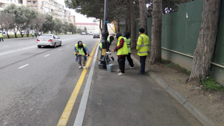 30.03.2026-cı ildə Xətai rayonunda təmizliklə bağlı iməclik keçirilib