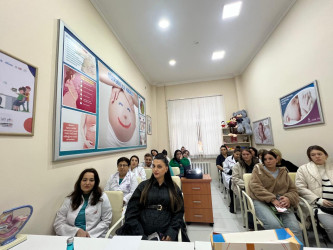 Xətai rayonunda xüsusi əhali qruplarının sağlam qidalanması ilə bağlı maarifləndirmə tədbiri keçirilib