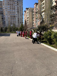 Xətai rayonunda təmizlik və abadlıq işləri çərçivəsində iməcilik və ağacəkmə aksiyası keçirilib