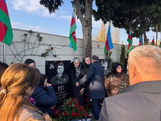 Vətən Müharibəsi şəhidi Rəfibəyli Əbülrza Şamməd oğlunun anım günü ilə əlaqədar məzarı  ziyarət olunub