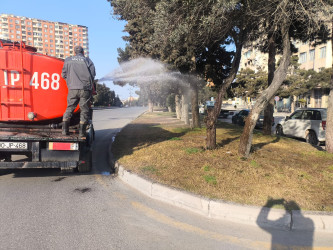14 mart tarixində Xətai rayonunda təmizlik və abadlıqla bağlı iməclik keçirilib