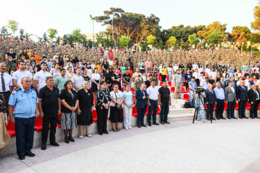 Xətai rayonunda Tovuz döyüşlərinə və Milli Qəhrəman İlqar Mirzəyevin 50 illik yubileyinə həsr olunmuş tədbir keçirilib+Video