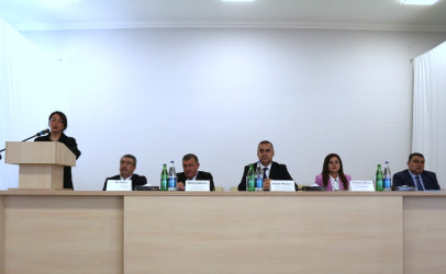 Xətai rayonunda akademik Zərifə xanım Əliyevanın anım gününə həsr olunmuş tədbir keçirilmişdir+VİDEO